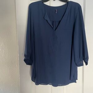 NYDJ Deep Blue Women's Blouse